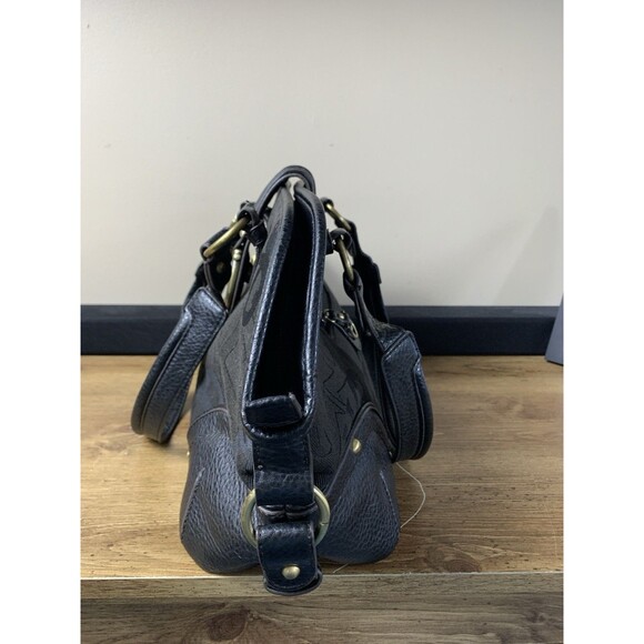 Etienne Aigner Women's Zip Shoulder Handbag Brown Soft Genuine Leather - Picture 7 of 16